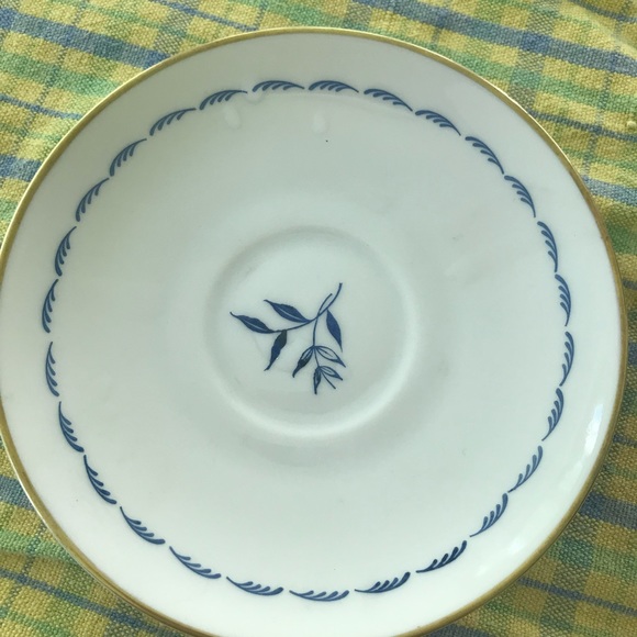 ALP LIDKOPING Cup and saucers - set of five antique, Sweden. - Picture 6 of 14